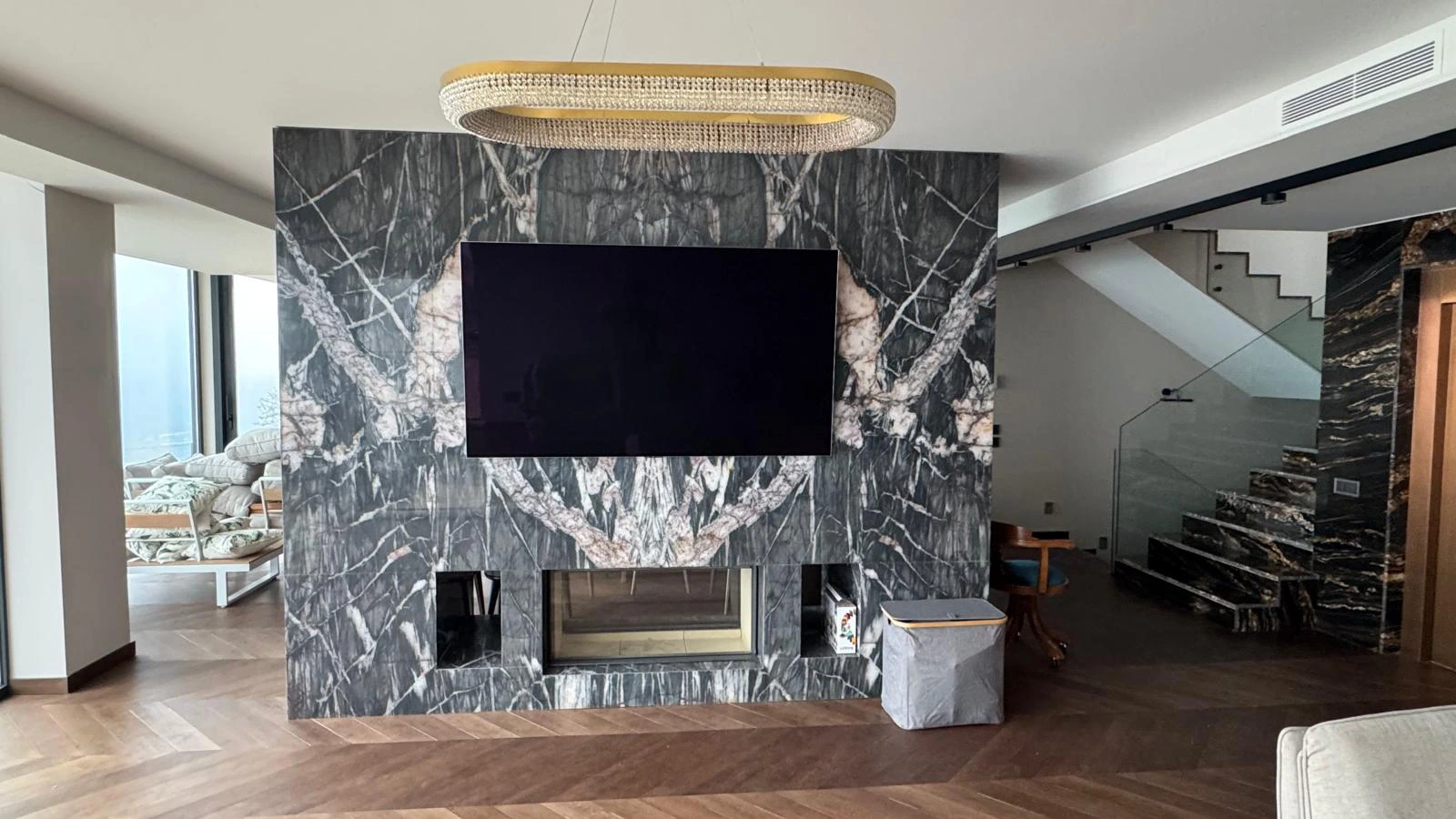 Chimenea material itaiano con betas